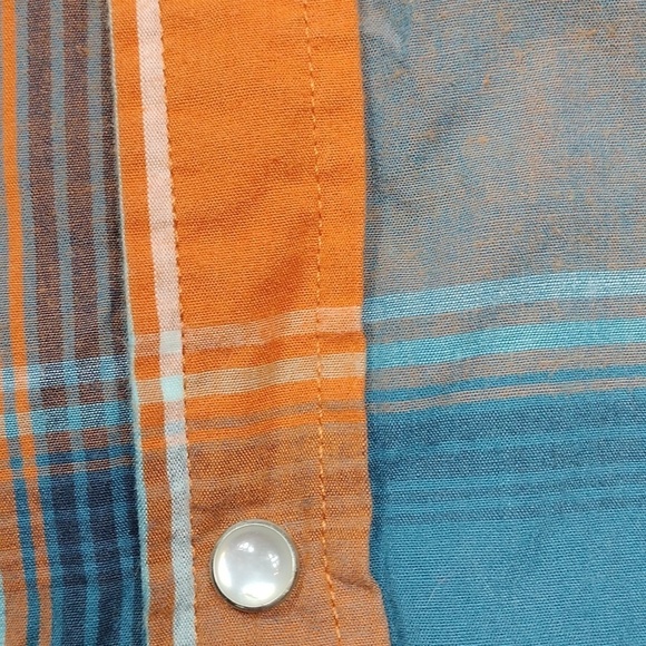 Levis standard fit men's short sleeved button down shirt size large - Picture 5 of 14